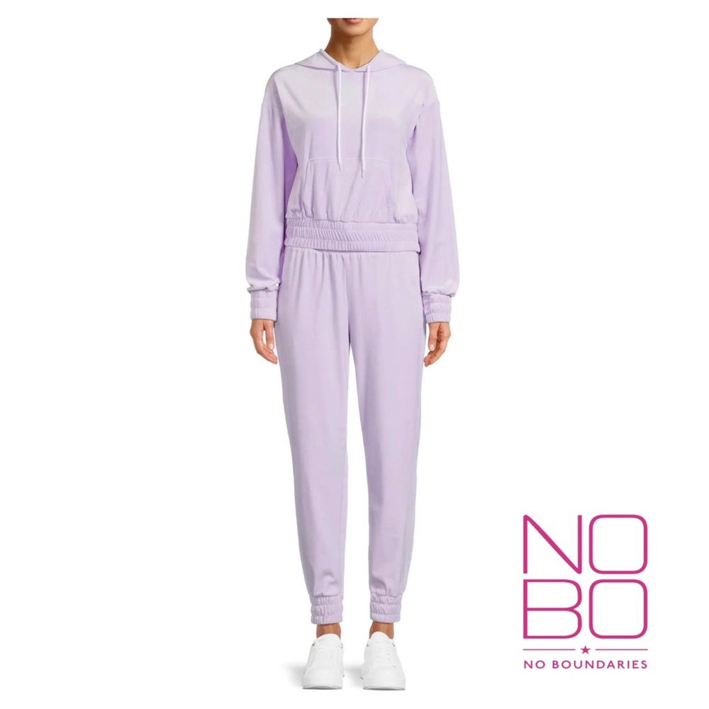 🆕 No Boundaries Velour Hoodie & Jogger Set